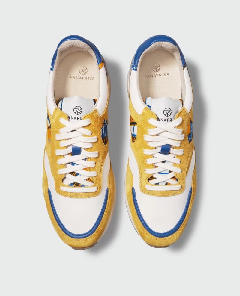 African Fair Trade Sneaker - Arusha Safran African Fair Trade Sneaker - Arusha Safran