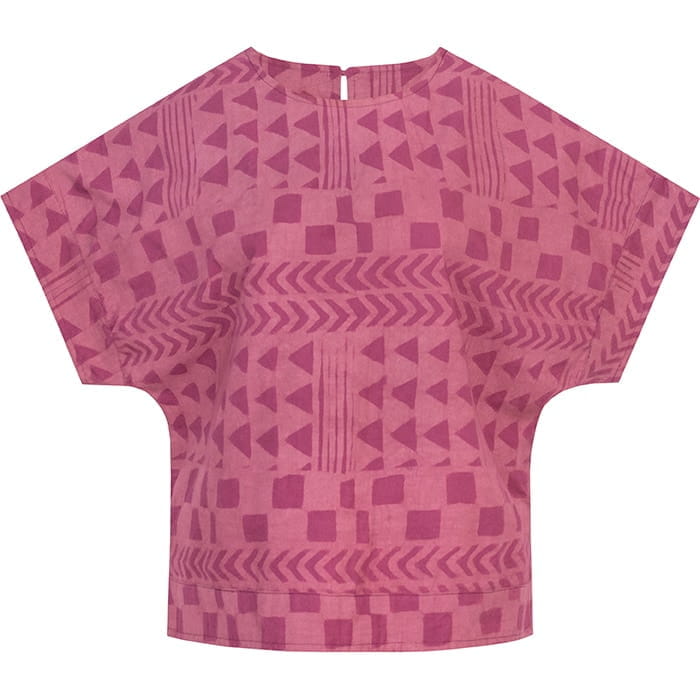 Bio Damenbluse Crew Blouse Global Mamas Afrika