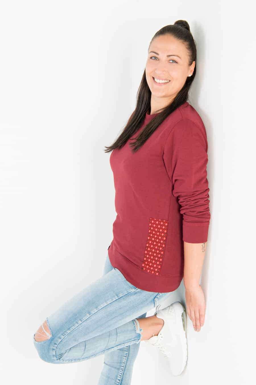 Shwe Shwe - Unisex - Burgundy - Organic Sweater Shwe Shwe - Unisex - Burgundy - Organic Sweater
