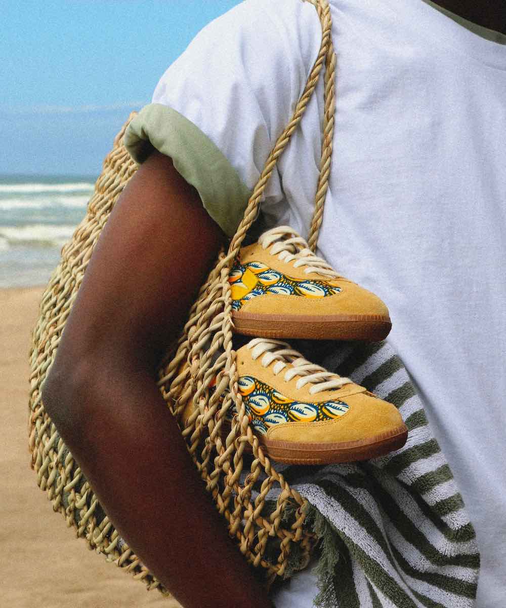 African Fair Trade Sneaker - Sahara Carambole African Fair Trade Sneaker - Sahara Carambole
