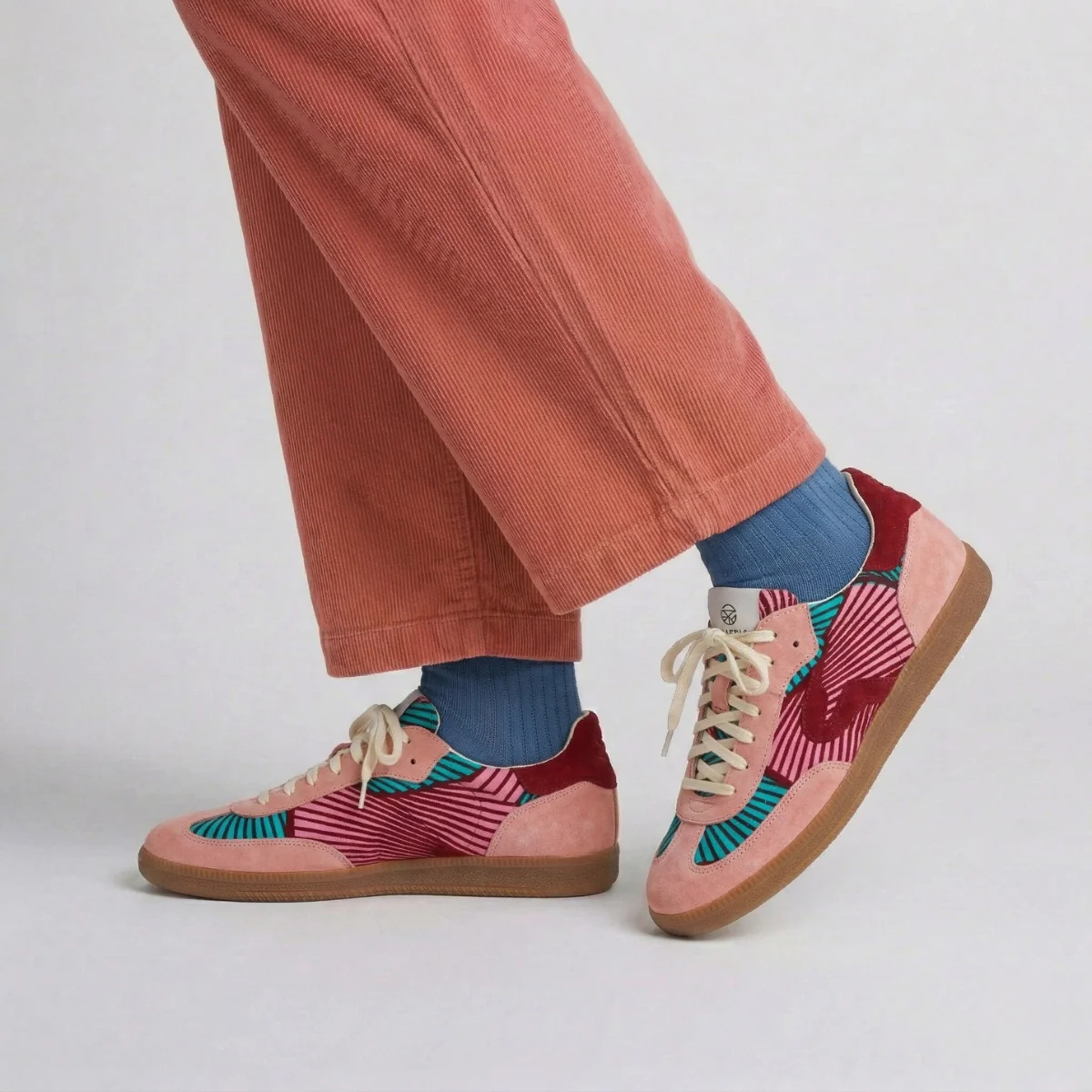 African Fair Trade Sneaker - Sahara Guava - 41 - Marokko