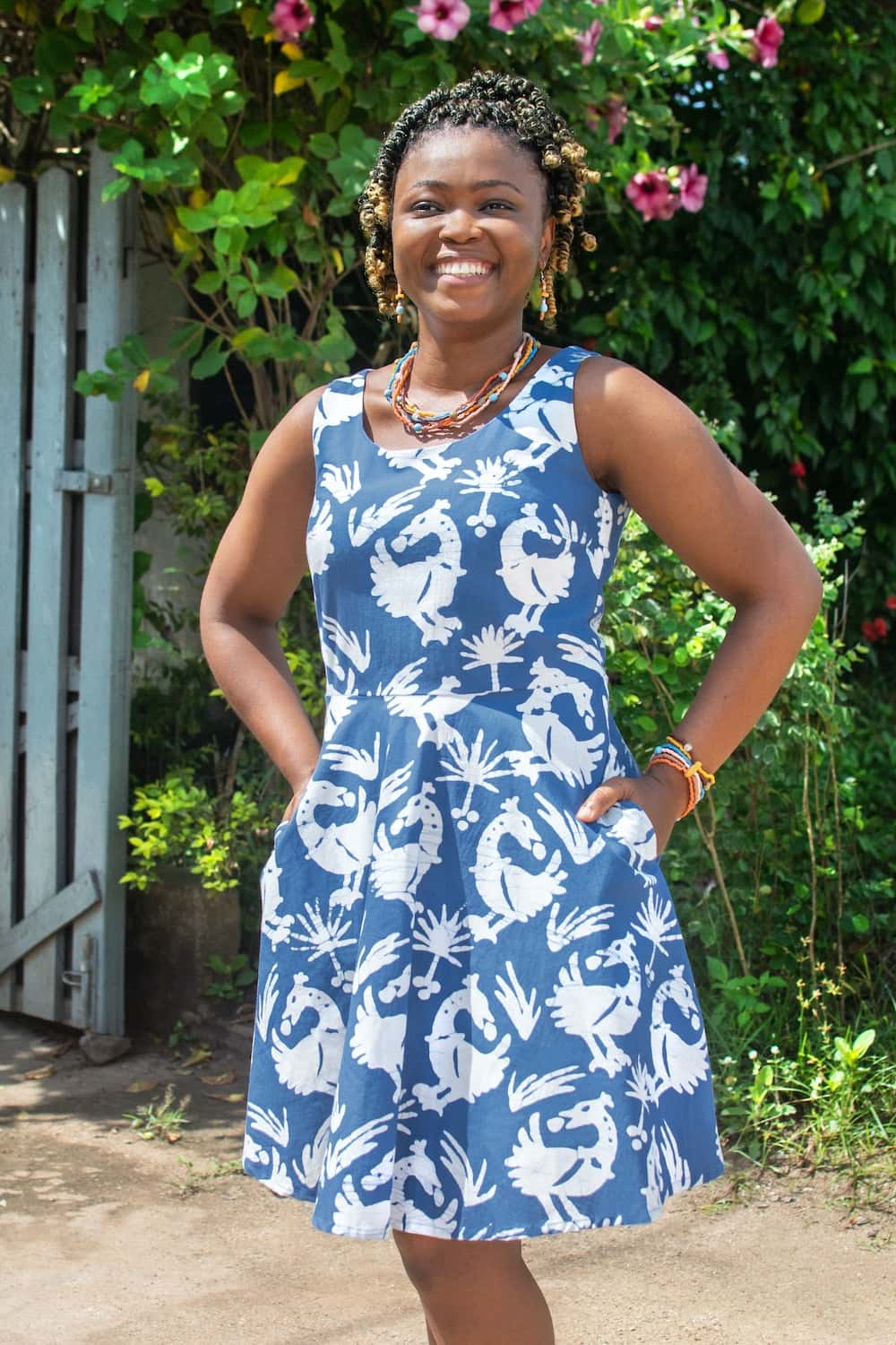 Ava Dress Bio Kleid Sankofa Global Mamas leichtes Sommerkleid aus Bio Baumwolle Cocktailkleid Ava Dress Bio Kleid Sankofa Global Mamas leichtes Sommerkleid aus Bio Baumwolle Cocktailkleid
