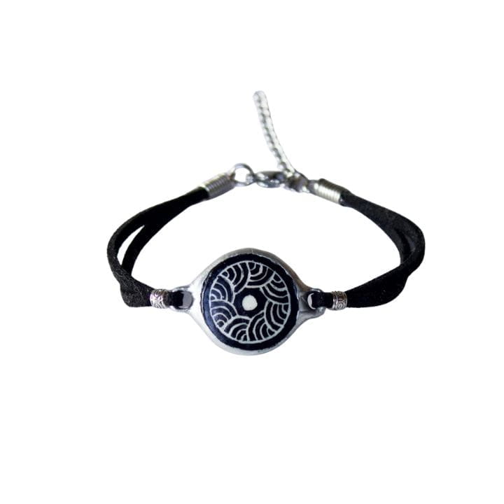 Maze - Armband Unisex - Straußenei