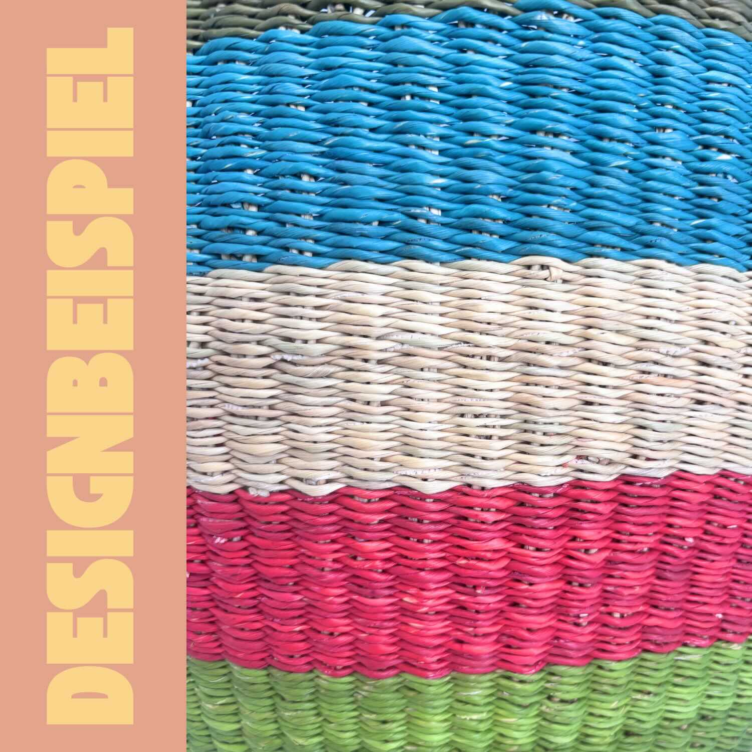 Bolga Korb Vegan - Akim - Rund