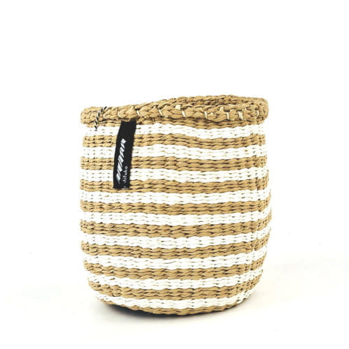 Kiondo Korb XS - Thin Stripes - Braun Kiondo Korb XS - Thin Stripes - Braun