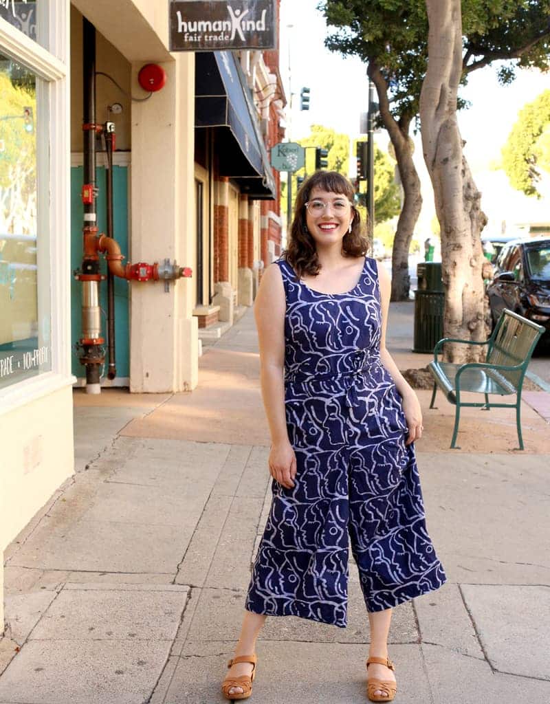 Jumpsuit - Sisters - Blau/Lila Jumpsuit - Sisters - Blau/Lila