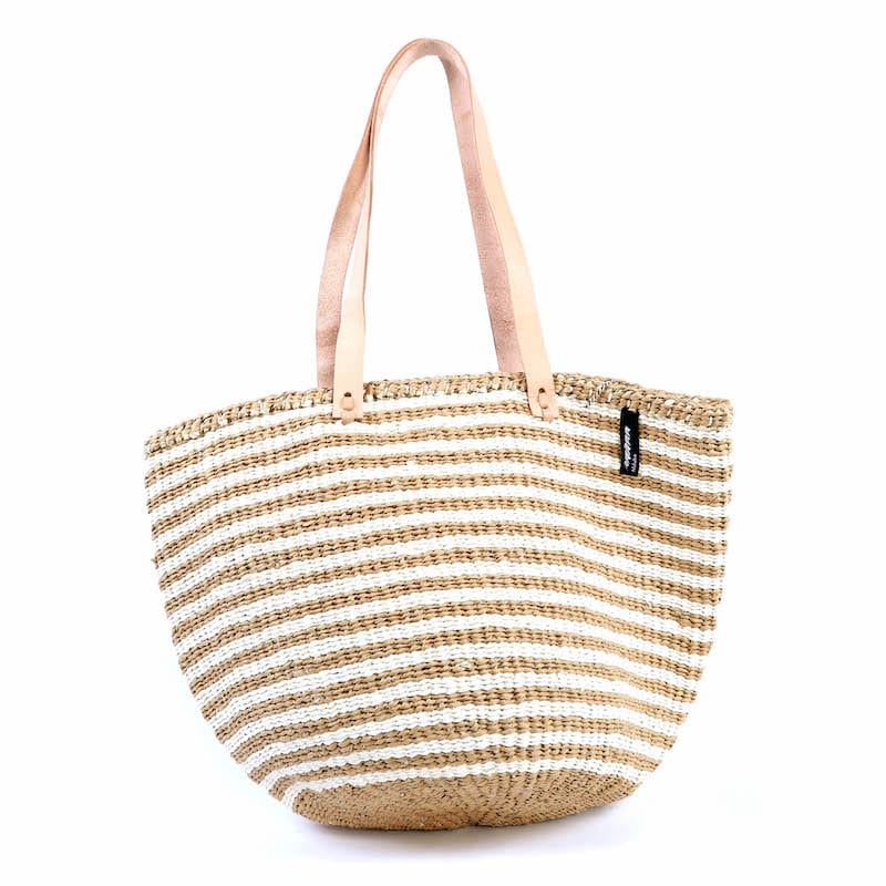 Kiondo Tasche M - Thin Stripes - Braun