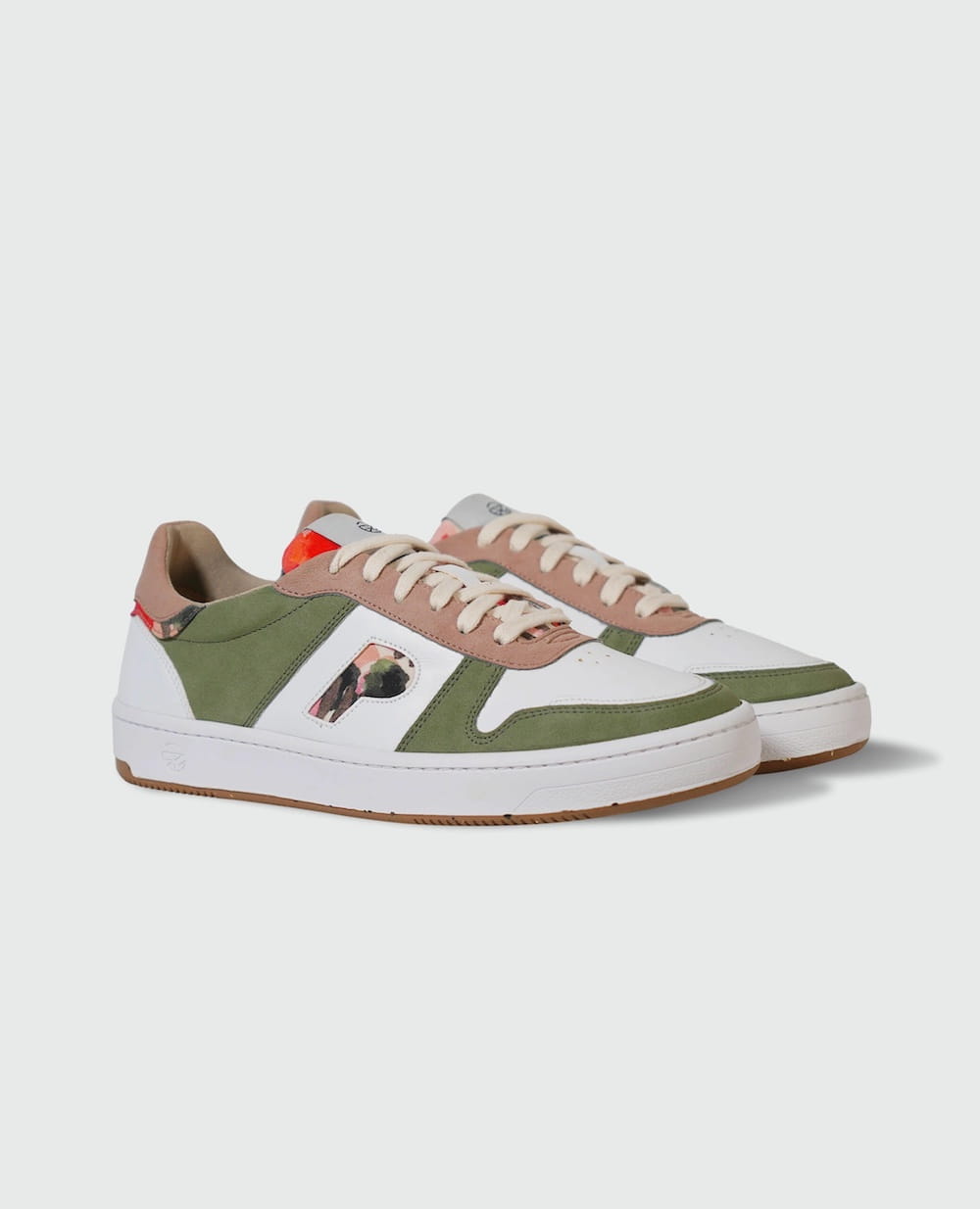 African Fair Trade Sneaker - Kasai Khaki