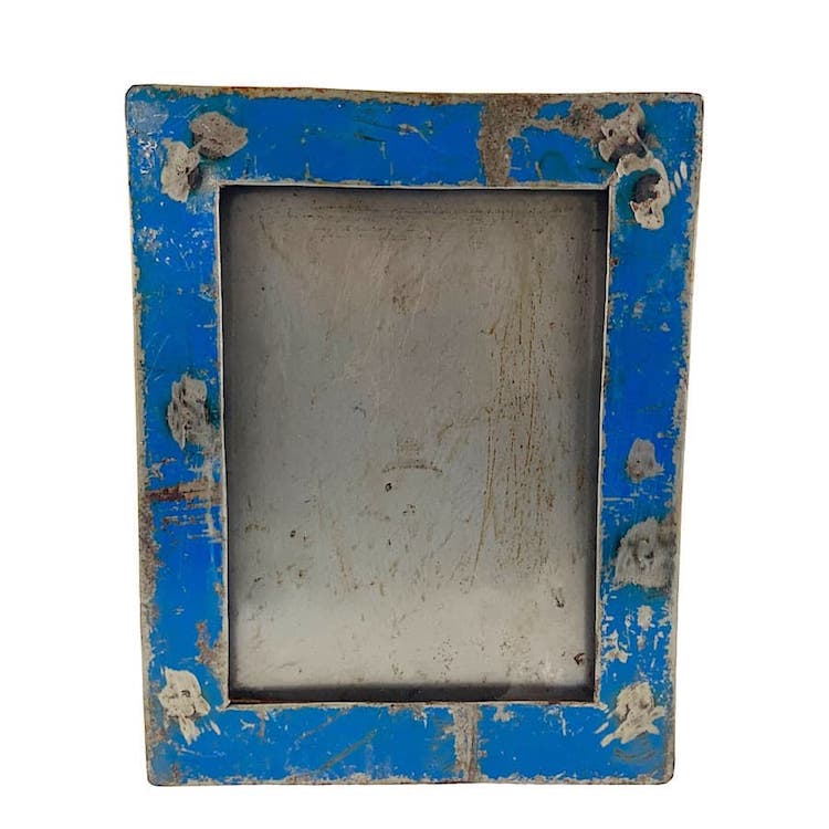 Upcycling Bilderrahmen - Wand S/M - Blau Upcycling Bilderrahmen - Wand S/M - Blau