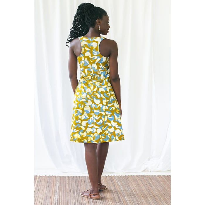 Kleider aus Afrika Oaklynn Dress Global Mamas Organic Bio Fairtrade Kleider aus Afrika Oaklynn Dress Global Mamas Organic Bio Fairtrade