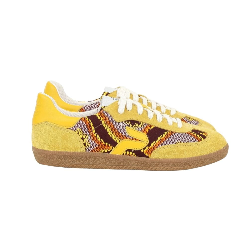 African Fair Trade Sneaker - Sahara Safran