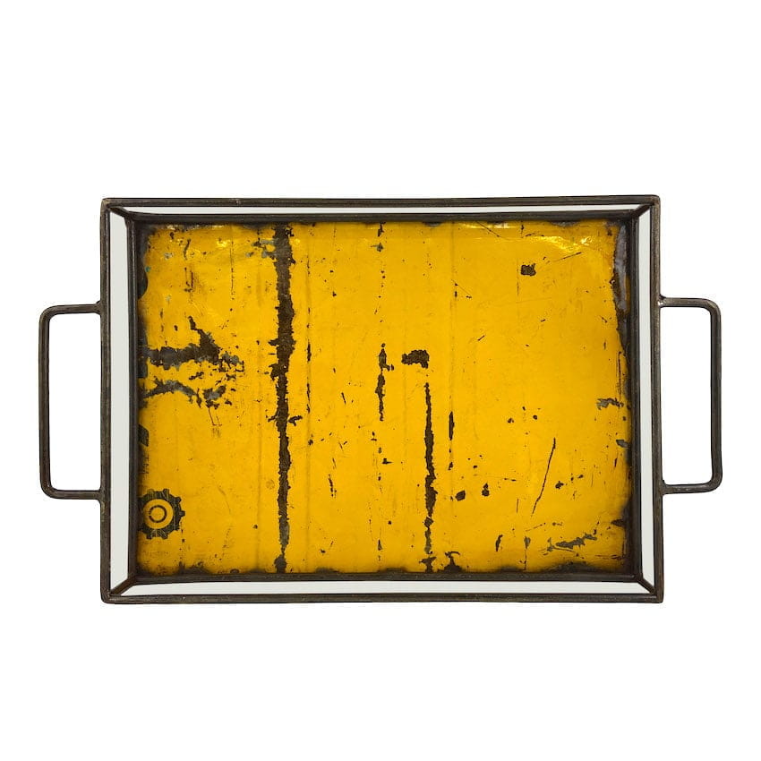 Industrial Design Tablett Moogoo Creative Africa Ölfass Upcycling Industrial Design Tablett Moogoo Creative Africa Ölfass Upcycling