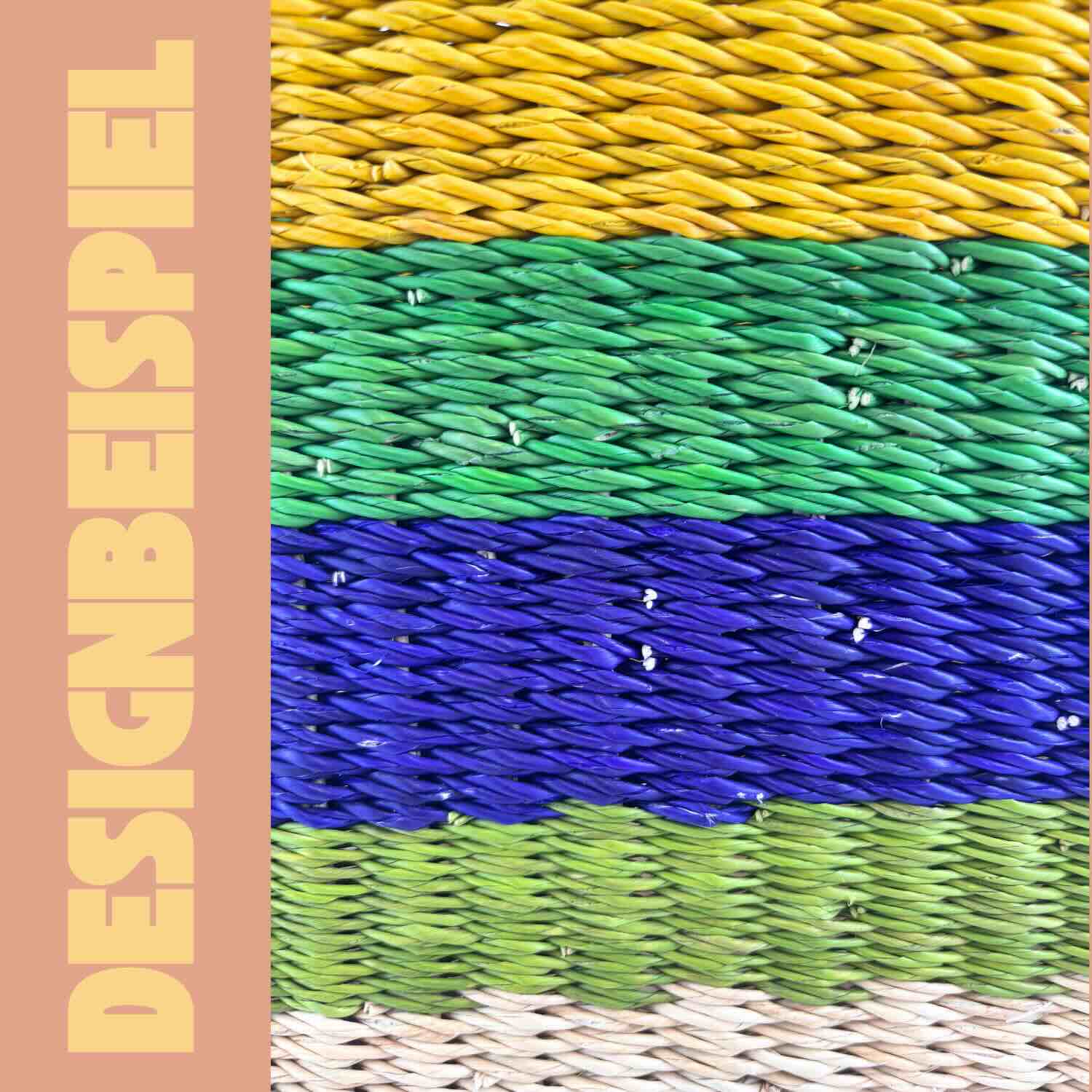 Bolga Korb - Cape Coast - Viele Farben - Oval Bolga Korb - Cape Coast - Viele Farben - Oval