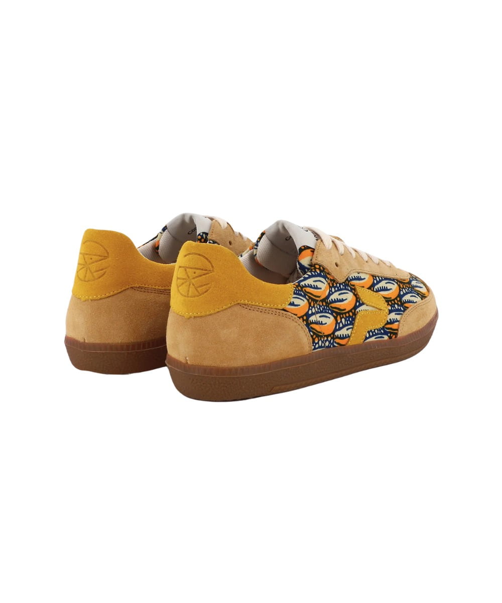 African Fair Trade Sneaker - Sahara Carambole African Fair Trade Sneaker - Sahara Carambole