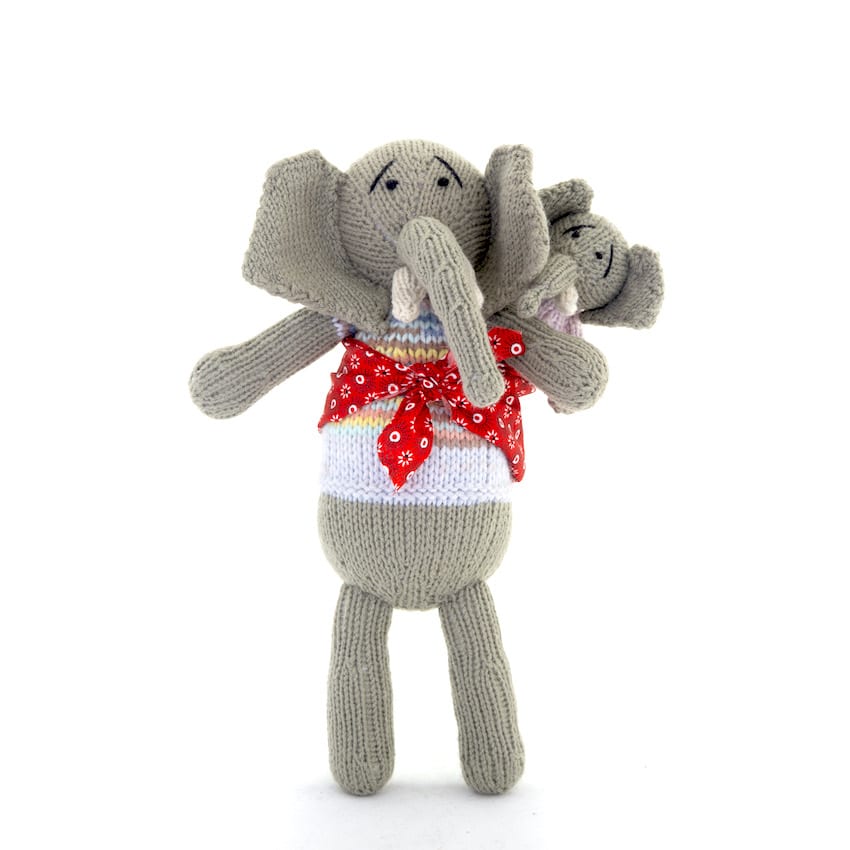 Elefant Kuscheltier - Nzou - Mama & Baby