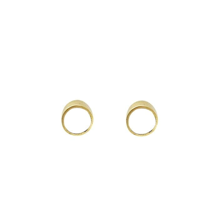 Messing Ohrstecker Bone Scud Swahili Coast Fairtrade Messing Ohrstecker Bone Scud Swahili Coast Fairtrade