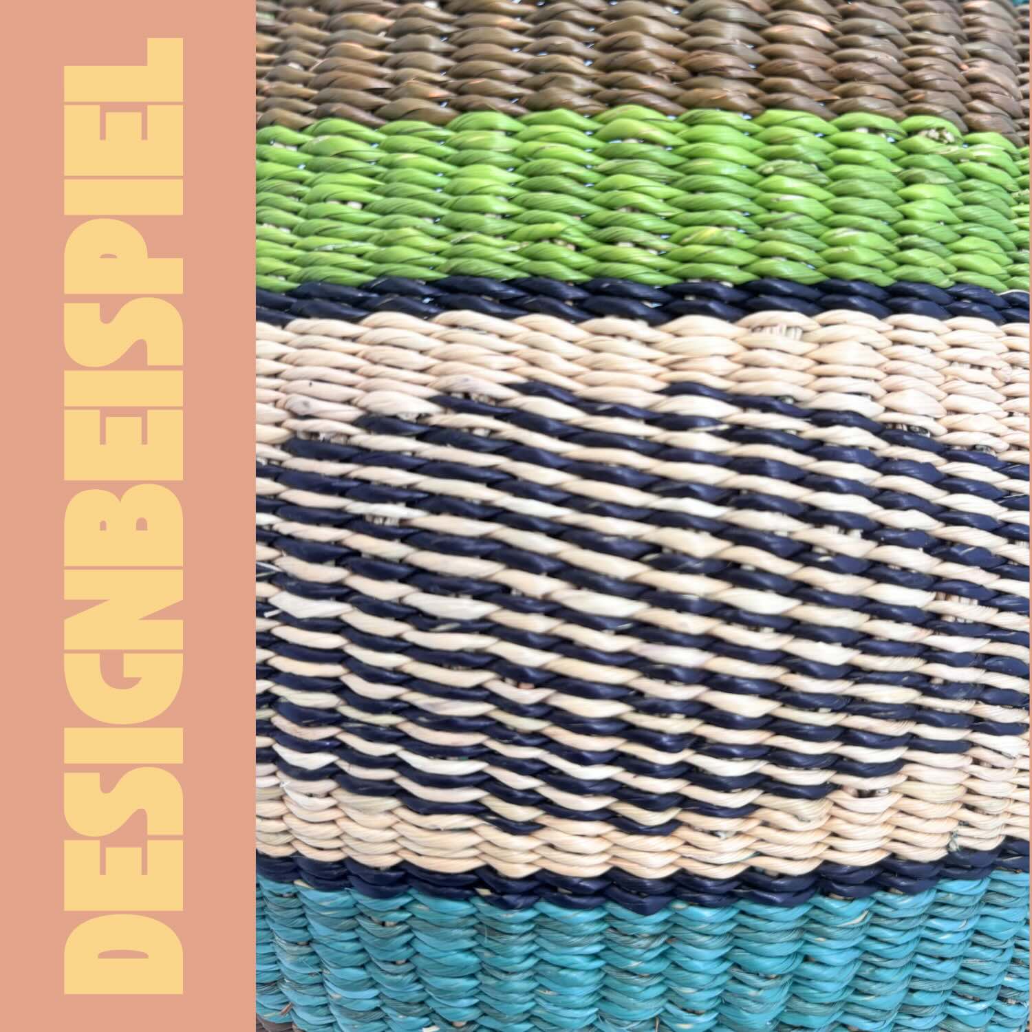 Bolga Korb Vegan - Oda - Rund