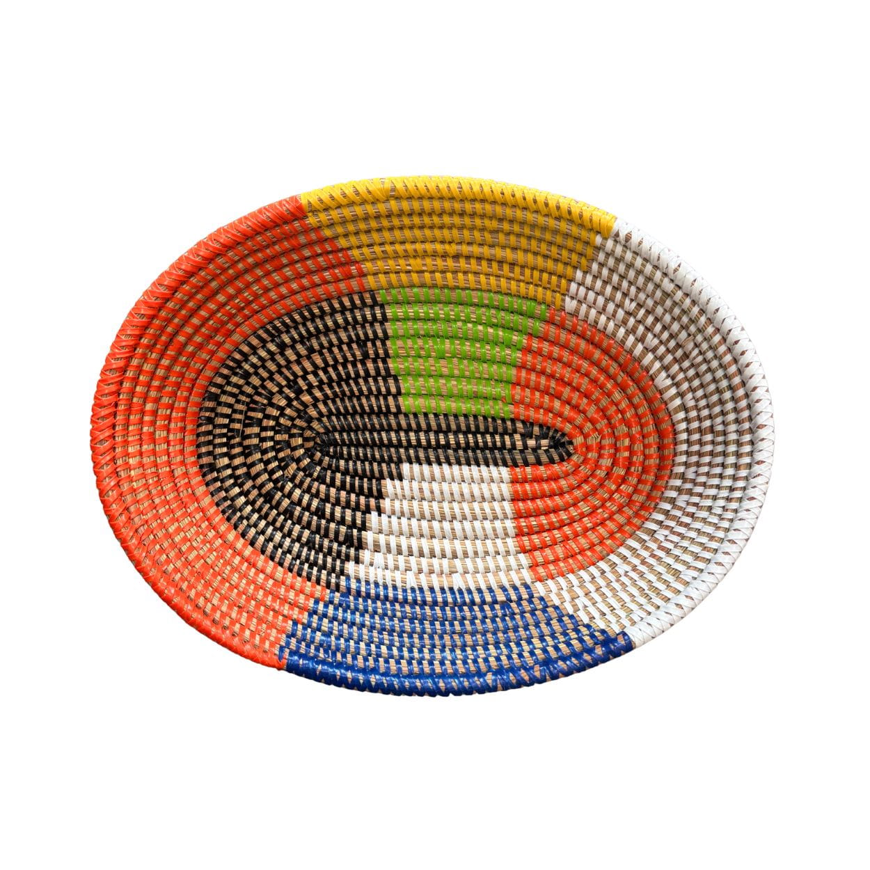 Obstschale & Brotkorb geflochten - 30cm - oval - Goudomp - Senegal