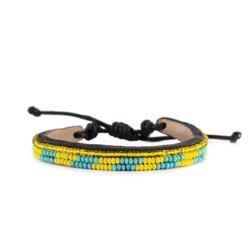 Massai Armband - Mogusi Leder - Unisex