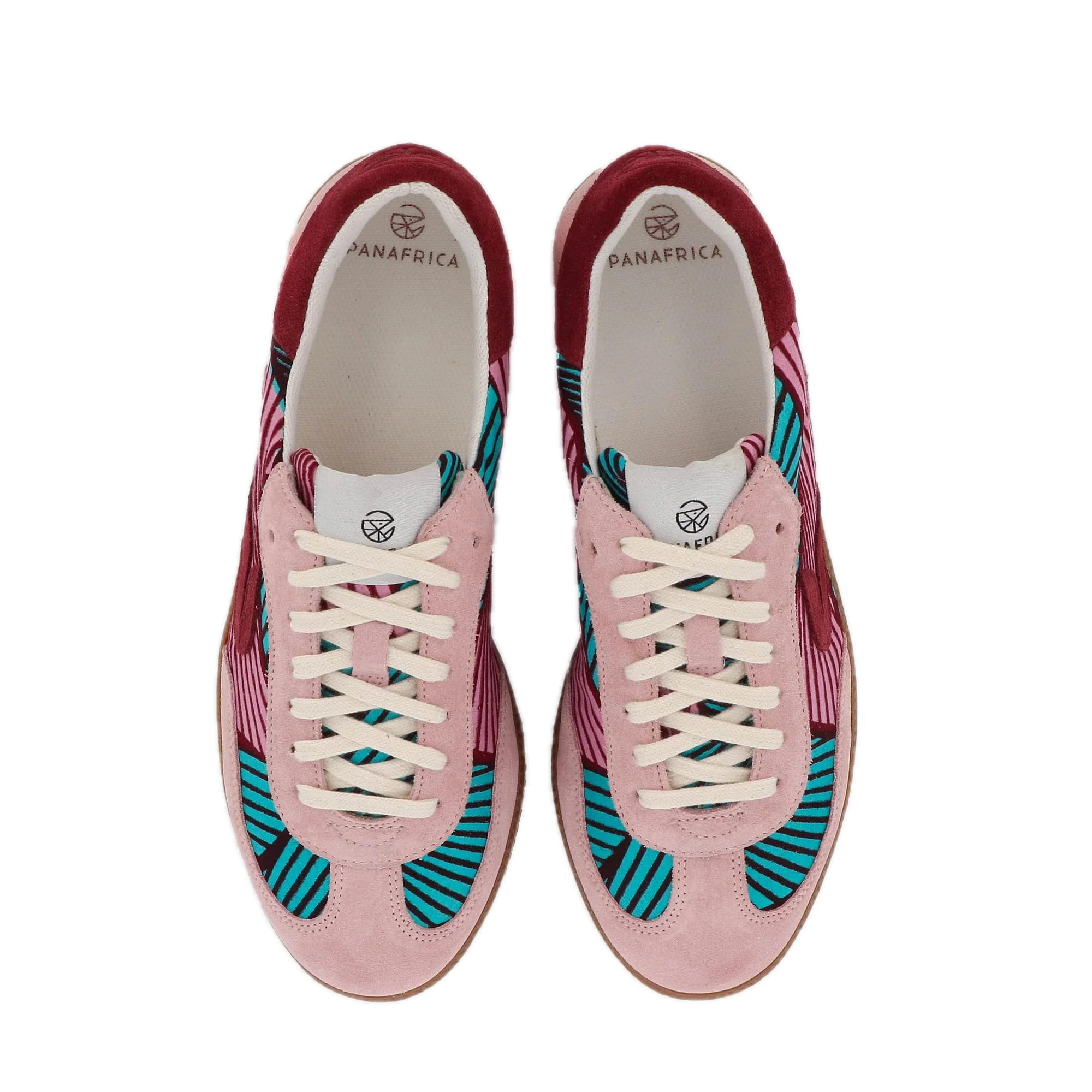 African Fair Trade Sneaker - Sahara Guava - 41 - Marokko