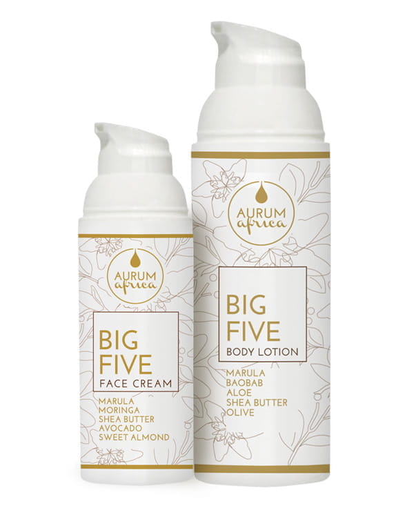 Big Five Bodylotion - Naturkosmetik - Namibia Big Five Bodylotion - Naturkosmetik - Namibia