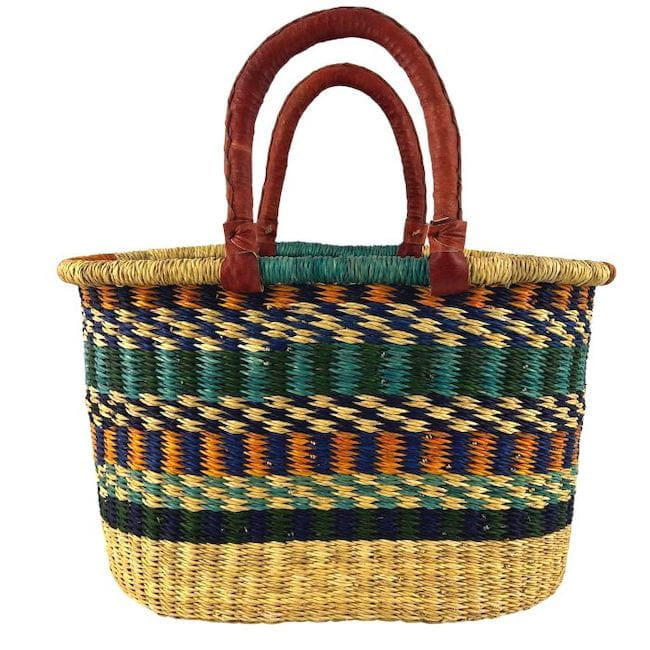 Bolga Korb Einkaufskorb Fair Trade Ghana  Bolga Korb Einkaufskorb Fair Trade Ghana
