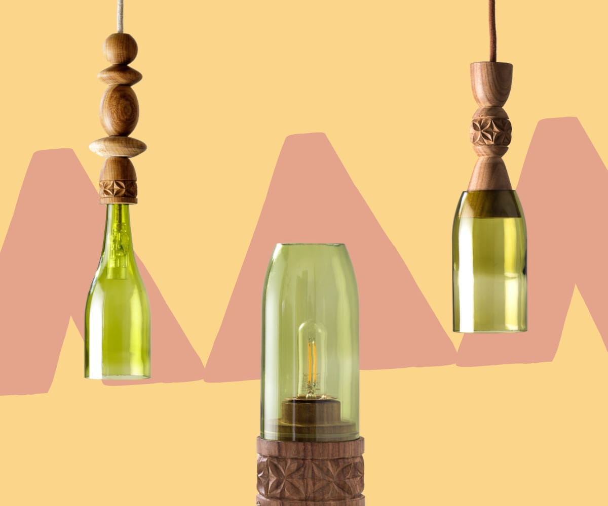 Weinflaschen Upcycling | Lampen | Gläser | Kerzenhalter