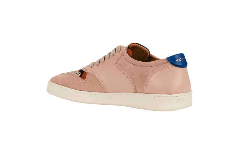 African Fair Trade Sneaker - Sahara Pastell F