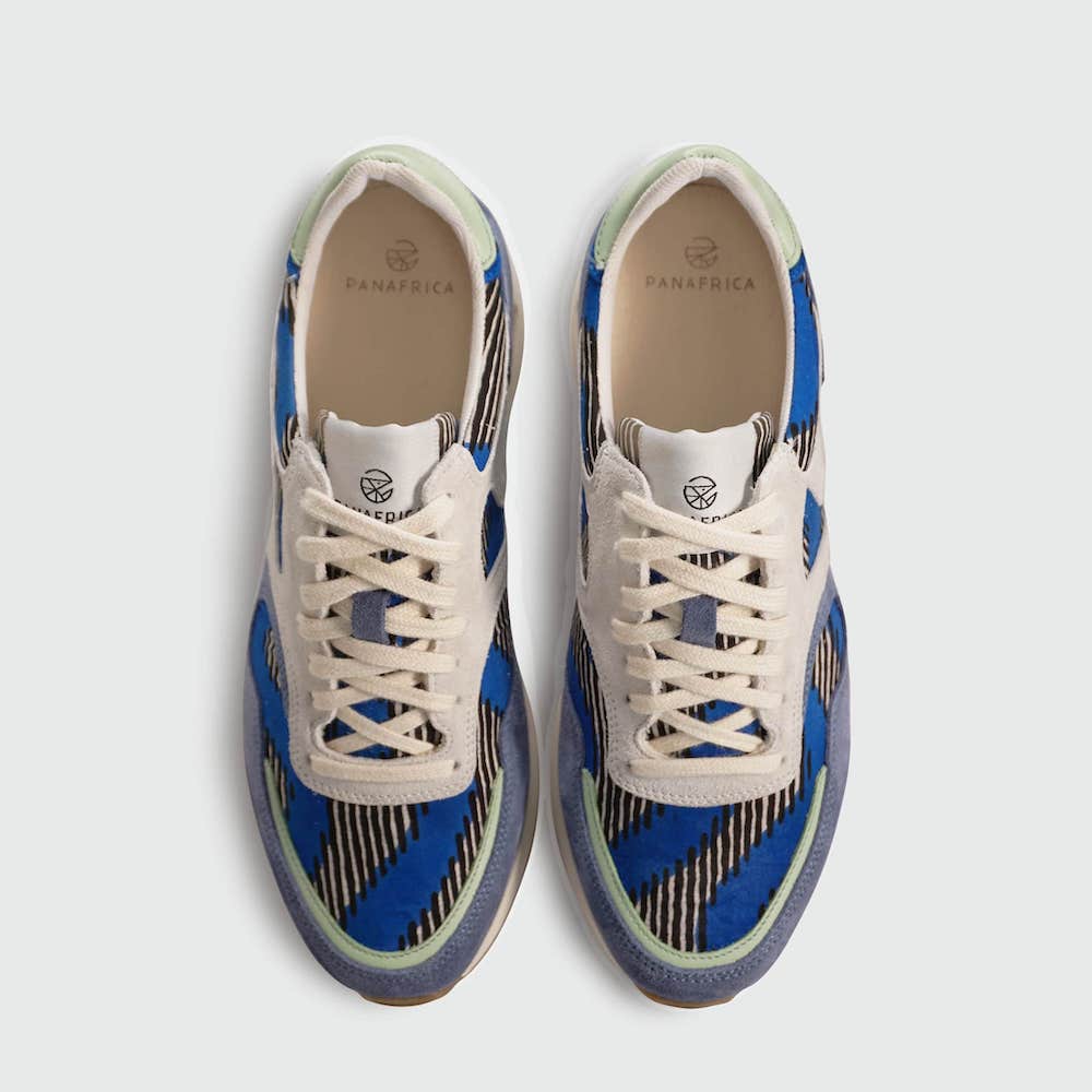 African Fair Trade Sneaker - Arusha Ciel African Fair Trade Sneaker - Arusha Ciel