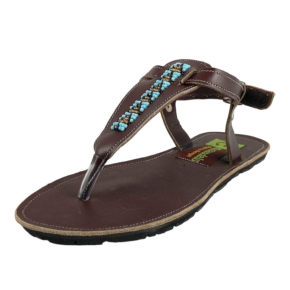 Sandalen mit Perlen Massai Afrika Kenia Damen Ecosandals