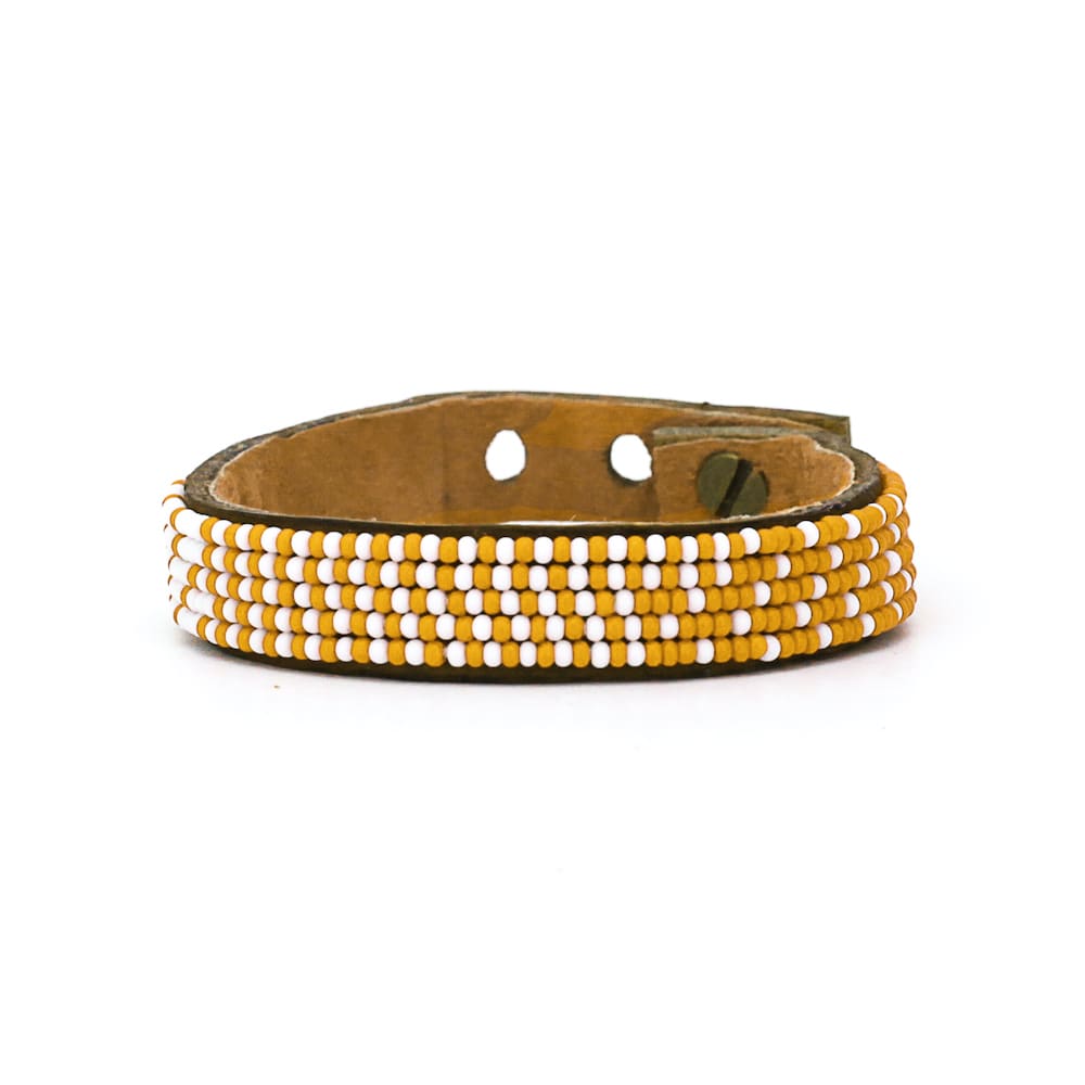 Perlenarmband - Ombre Orange - S/M/L Perlenarmband - Ombre Orange - S/M/L