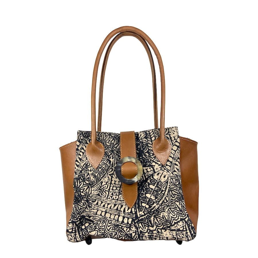 Henkeltasche Leder Ethno Muster Bag Afar Textiles Henkeltasche Leder Ethno Muster Bag Afar Textiles