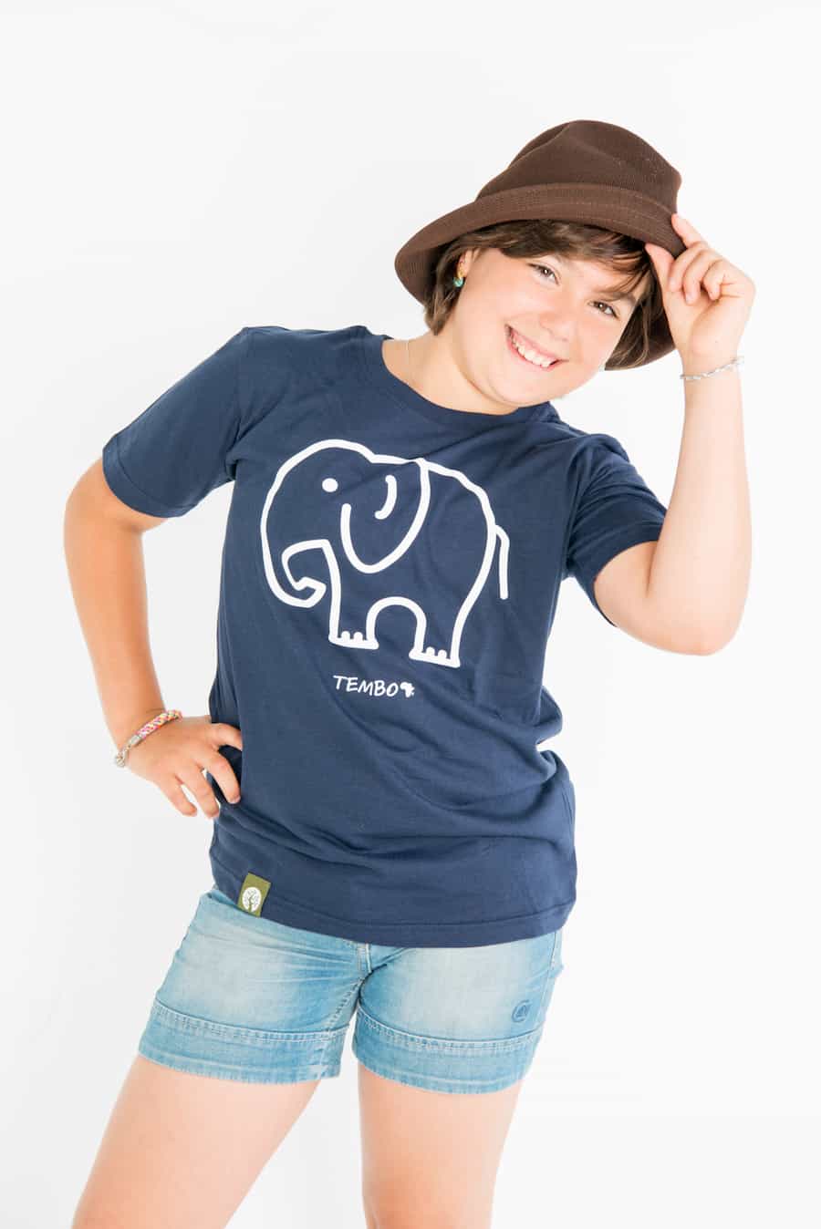Tembo - Unisex - Blau - Organic Shirt Tembo - Unisex - Blau - Organic Shirt