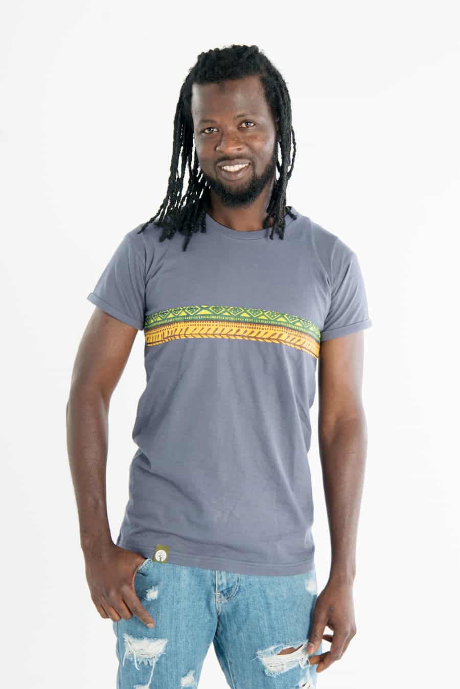 Kudhinda - Men - Charcoal Grau - Organic Shirt Kudhinda - Men - Charcoal Grau - Organic Shirt