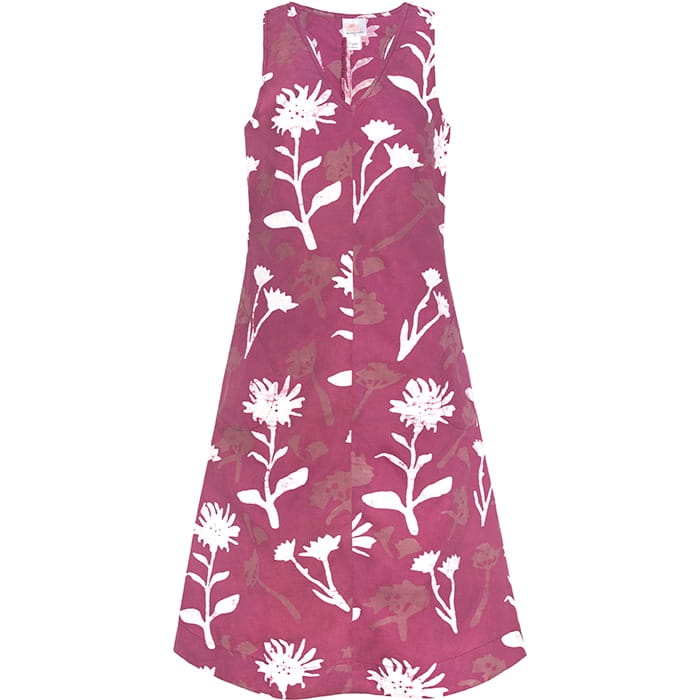 Oaklynn Dress - Wildflower Rosewood - Rosa