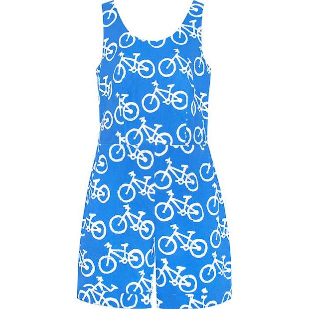 Bio Romper Bikes Blue Global Mamas Bio Romper Bikes Blue Global Mamas