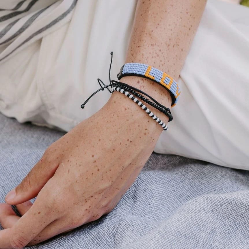 Perlenarmband - Yala - Schwarz Perlenarmband - Yala - Schwarz