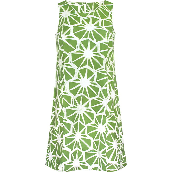 Boardwalk Dress - Tiles Olive - Grün Boardwalk Dress - Tiles Olive - Grün