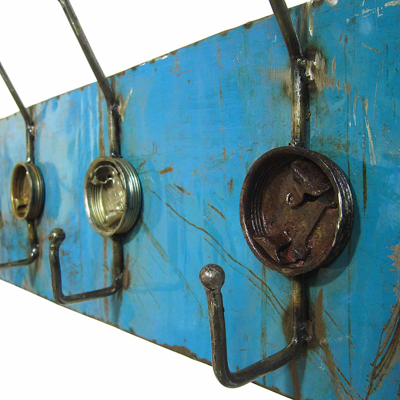 Garderobe - Shabby Chic - Blau - Lang Garderobe - Shabby Chic - Blau - Lang