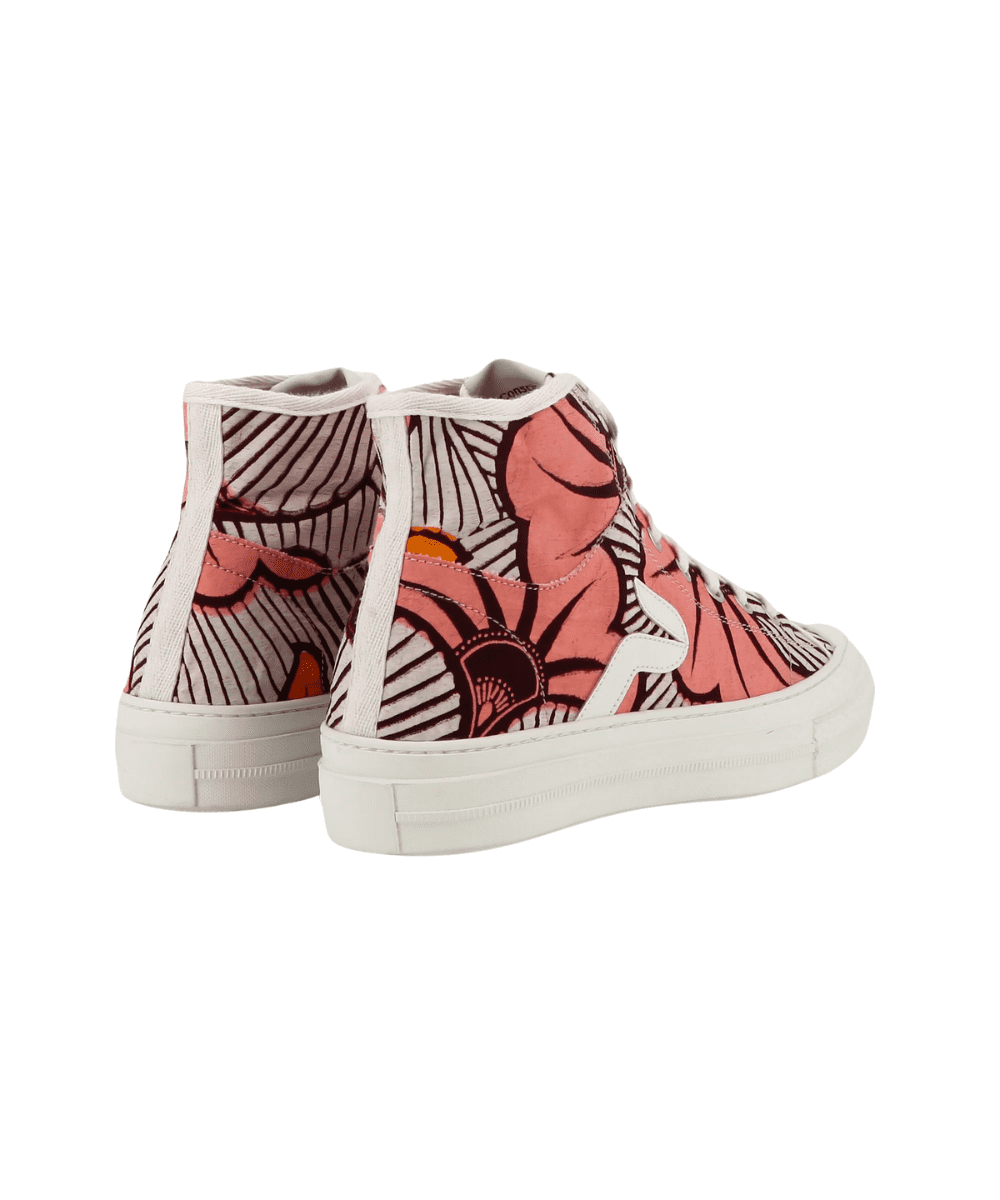 African Fair Trade Sneaker - Atlas Fleurs African Fair Trade Sneaker - Atlas Fleurs