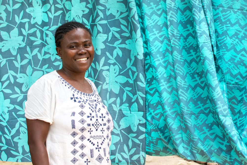 Crew Bluse - Blossom Sea Glass - Meergrün Crew Bluse - Blossom Sea Glass - Meergrün