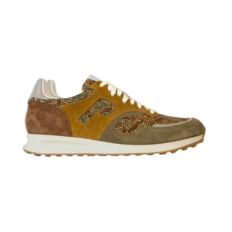 African Fair Trade Sneaker - Arusha Chestnut