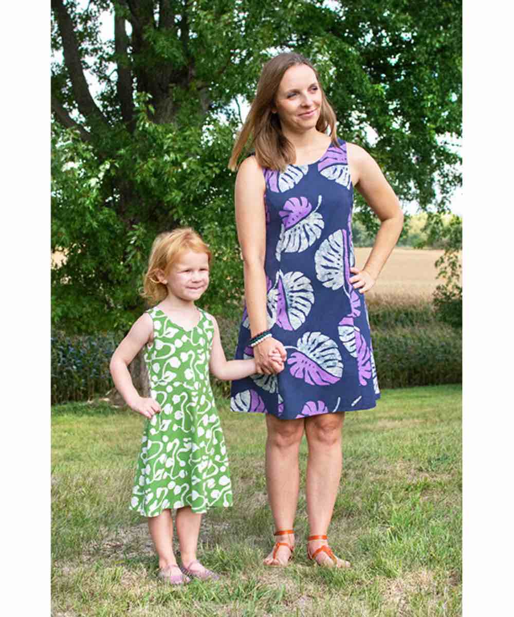 Girls Fit & Flare Jersey Dress - Brambles Olive Girls Fit & Flare Jersey Dress - Brambles Olive