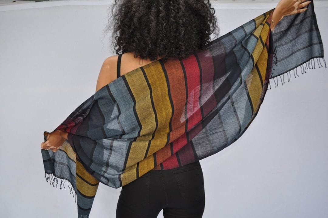 Hassate - Baumwollschal - Unisex - Bunt Hassate - Baumwollschal - Unisex - Bunt