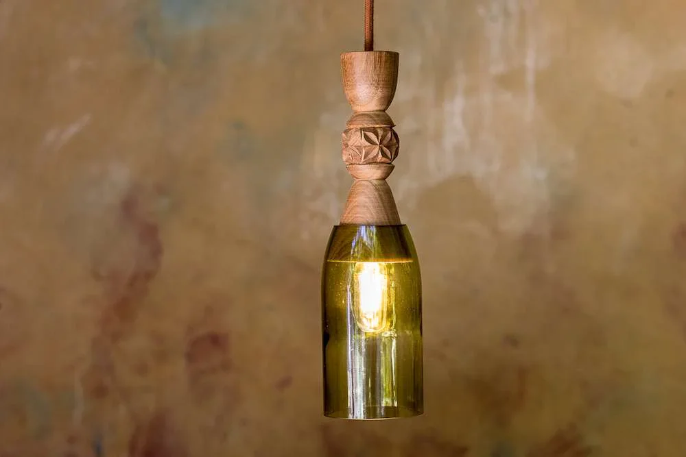 Lampe Weinflasche - Jua - Nur Lampenschirm Lampe Weinflasche - Jua - Nur Lampenschirm