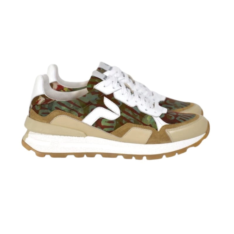 African Fair Trade Sneaker - Akanda Camo