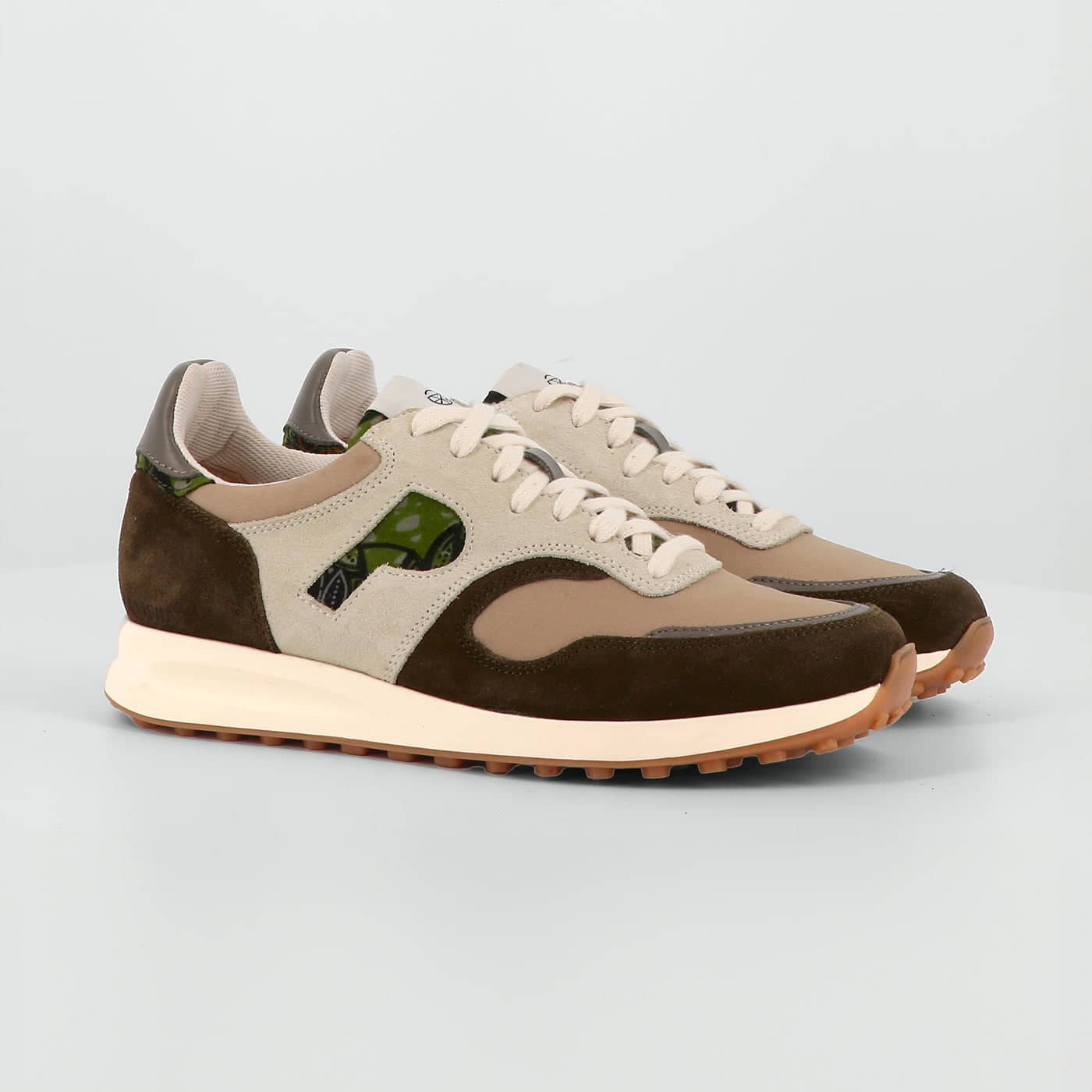 African Fair Trade Sneaker - Arusha Réglisse African Fair Trade Sneaker - Arusha Réglisse