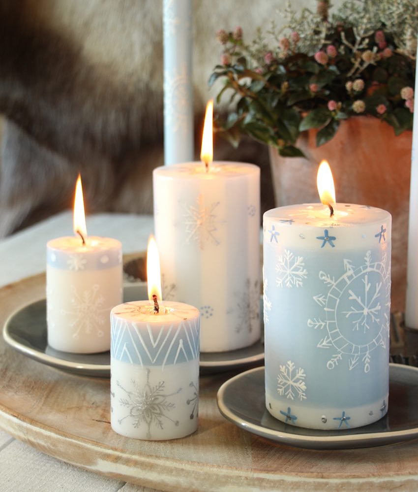 Geschenkbox - KAPOKO - 3 x Kerzen - 5x7cm Geschenkbox - KAPOKO - 3 x Kerzen - 5x7cm