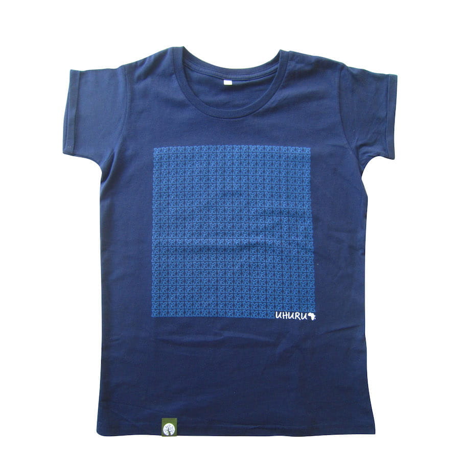 Uhuru - Woman - Blau - Organic Shirt Uhuru - Woman - Blau - Organic Shirt