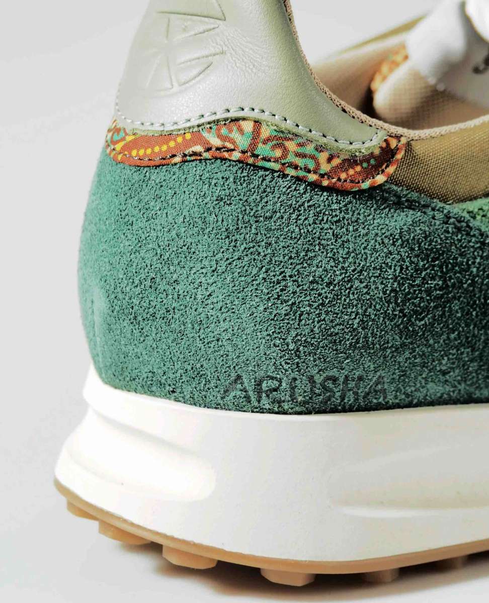 African Fair Trade Sneaker - Arusha Verde